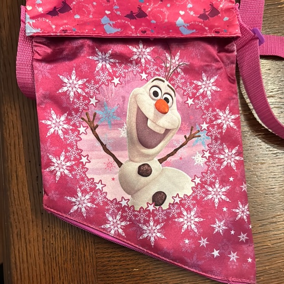 Disney Frozen Pink Crossbody Bag - Picture 3 of 5